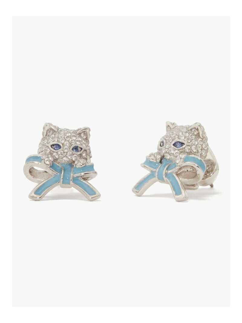 【SALE／50%OFF】kate spade new york プリティ キティ パヴェ ピアス ケイトスペードニューヨーク アクセサリー ピアス【送料無料】のサムネイル