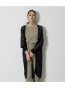 【SALE/30%OFF】AZUL by moussy CROCHET LONG CARDIGAN アズールバイマウジー ニット カーディガン ブラック ホワイト ベージュ