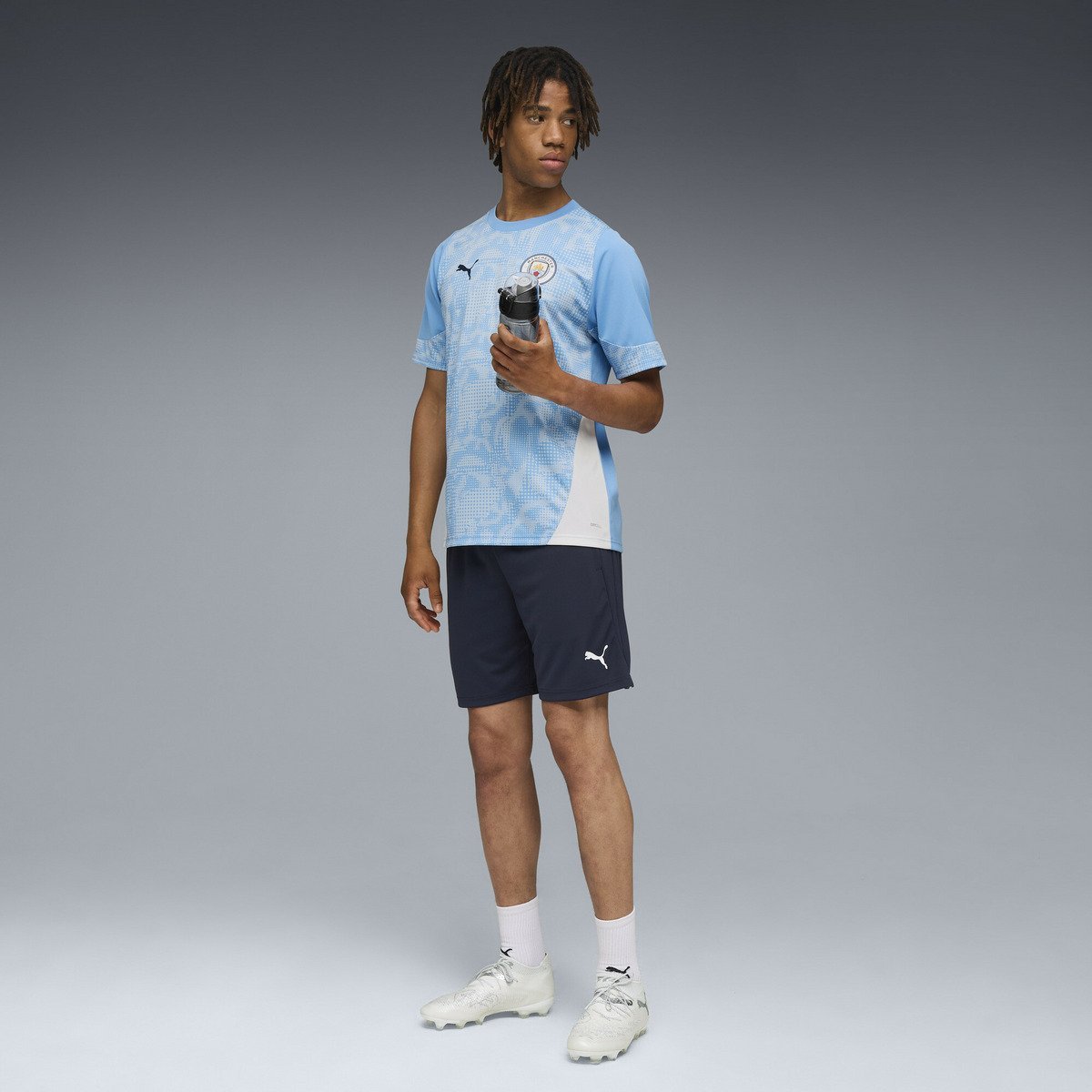 PUMA メンズ マンチェスターシティ FC トレーニング Wポケット ショーツ プーマ パンツ その他のパンツ ネイビー【送料無料】