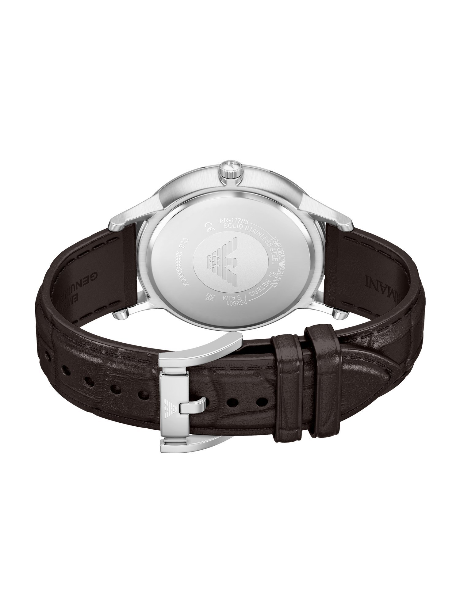 EMPORIO ARMANI エンポリオ・アルマーニ 腕時計 メンズ アナログ レザー AR11783 ...