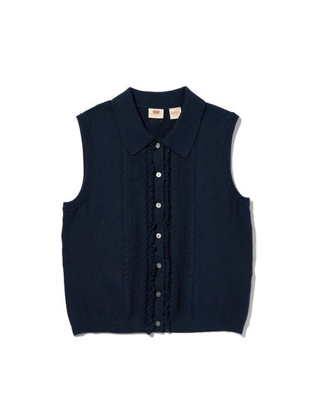 Levi's スーパーソフト ミニ ラッフル ベスト トップ リーバイス トップス ニット【送料無料】