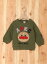 【SALE/30%OFF】ANPANMAN KIDS COLLECTION ANPANMAN KIDS COLLECTION/(K)顔アップリケトレーナー アンパンマンキッズコレクション カットソー キッズカットソー カーキ ピンク【送料無料】