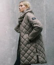 ECOALF MONTGO キルテッド コート / MONTGO COAT WOMAN エコアルフ ジャケット アウター その他のジャケット アウター ベージュ ブラック カーキ【送料無料】