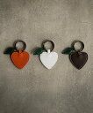 BLANC maison 【APPLE LEATHER】ハートシルエットチャーム ロートレアモン 福袋・ギフト・その他 その他 オレンジ ホワイト ブラウン【送...