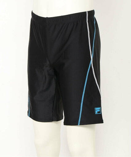 FILA FILA/(M)ルーズスパッツマルチステッチ ニッキー 水着・スイムグッズ 水着 ブラック FILA FILA/(M)ルーズスパッツマルチステッチ ニッキー 水着・スイムグッズ 水着 ブラック