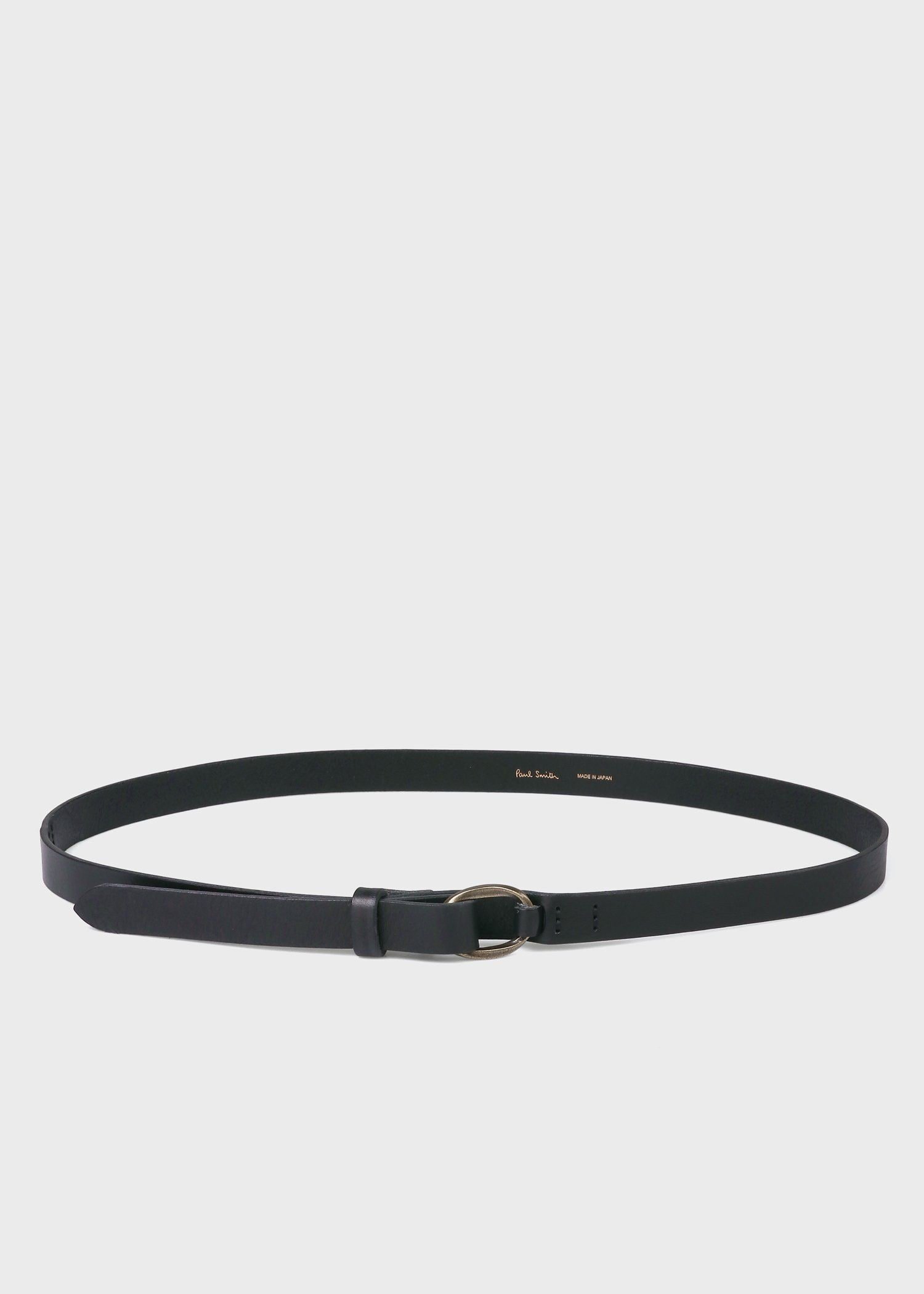 Paul Smith ウィメンズ ツイストバックル ターンベルト ポール・スミス ファッション雑貨 ベルト ブラック【送料無料】