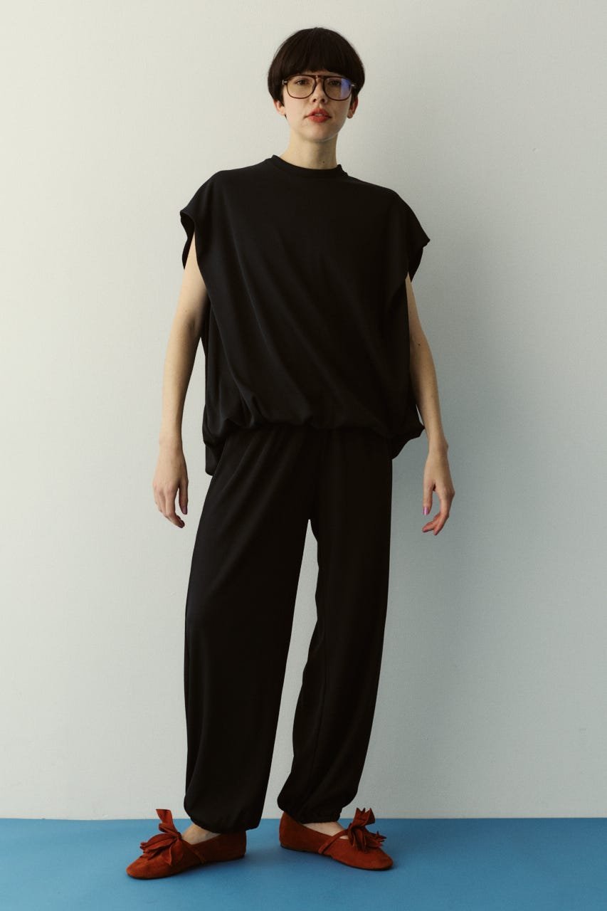 HeRIN.CYE Balloon cut pants ヘリンドットサイ パンツ その他のパンツ グレー ブラック