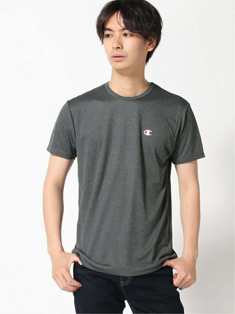 Champion CHAMPION/(M)ダブルドライクルーネックTシャツ CM1HT201 ジーンズメイト トップス カットソー Tシャツ グレー ネイビー ホワイト ブラック