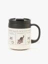 Afternoon Tea ステンレスマグカップ/Cat's NapTime アフタヌーンティー・リビング 食器・調理器具・キッチン用品 グラス・マグカップ・タンブラー ホワイト