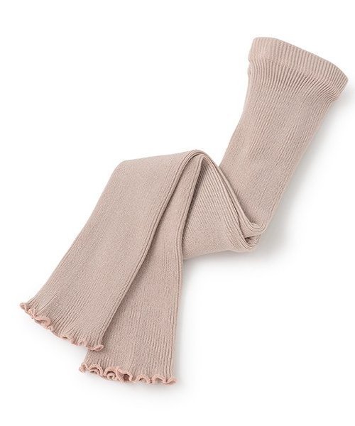 【SALE／50%OFF】petit main メローリブレギンス ナルミヤオンライン 靴下・レッグウェア レギンス・スパッツ ブラック ピンク ホワイト