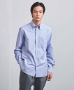 UNITED ARROWS オーガニック コットン オックスフォード ボタンダウン シャツ ユナイテッドアローズ トップス シャツ・ブラウス ブルー ホワイト【送料無料】(4)