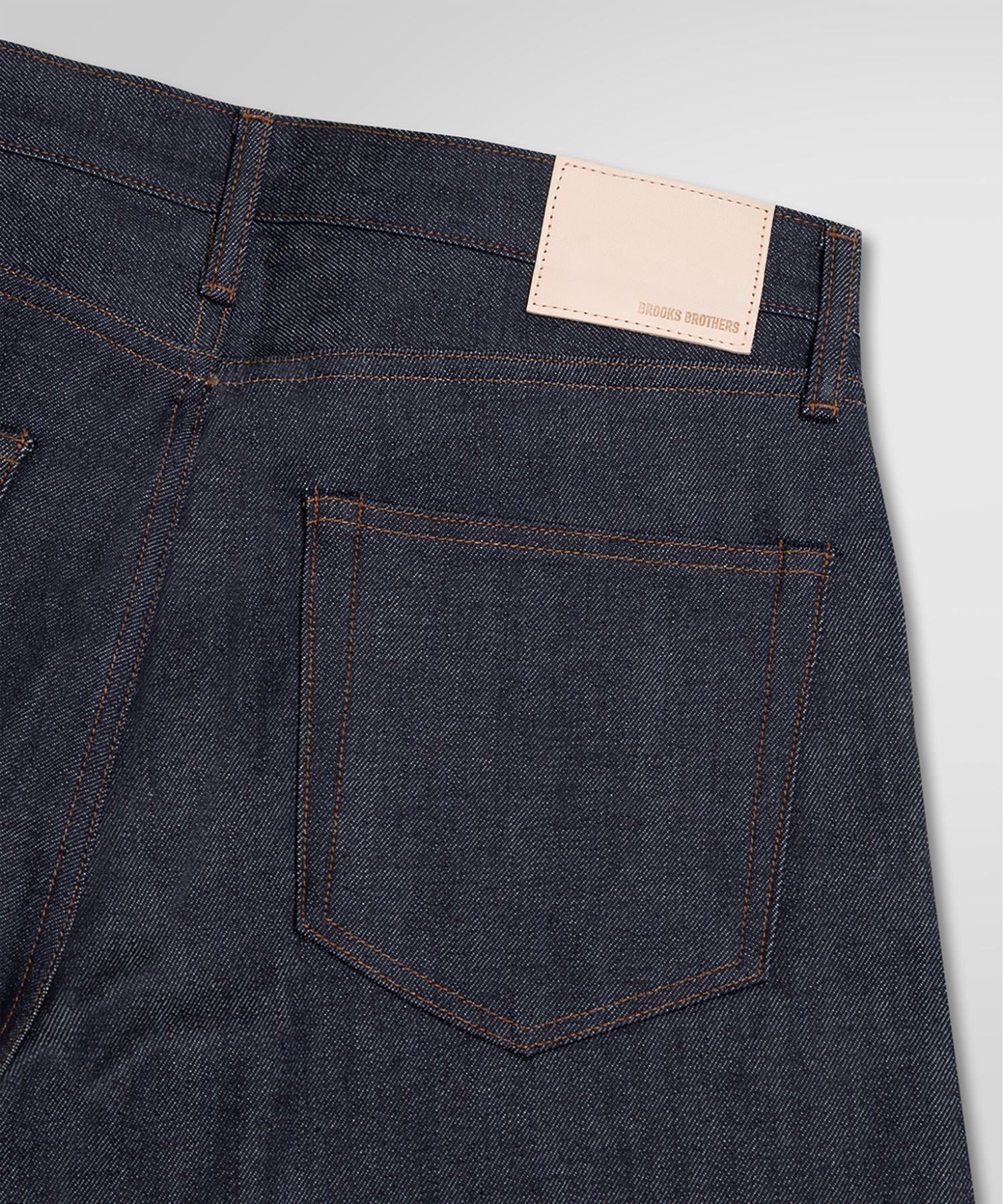 BROOKS BROTHERS リジットデニム ファイブポケットパンツ ブルックス ブラザーズ パンツ ジーンズ・デニムパンツ ブルー【送料無料】