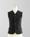 【SALE/40%OFF】LOEFF <LOEFF>W ギャバ タイト ベスト ユナイテッドアローズ アウトレット トップス ベスト・ジレ ブラック【送料無料】