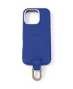 LHP objcts.io/オブジェクツアイオー/iPhone CARABINER LEATHER CASE - iPhone16 Pro エルエイチピー ファッション雑貨 その他のファッション雑貨 ブルー ブラック グリーン グレー ホワイト オレンジ【送料無料】
