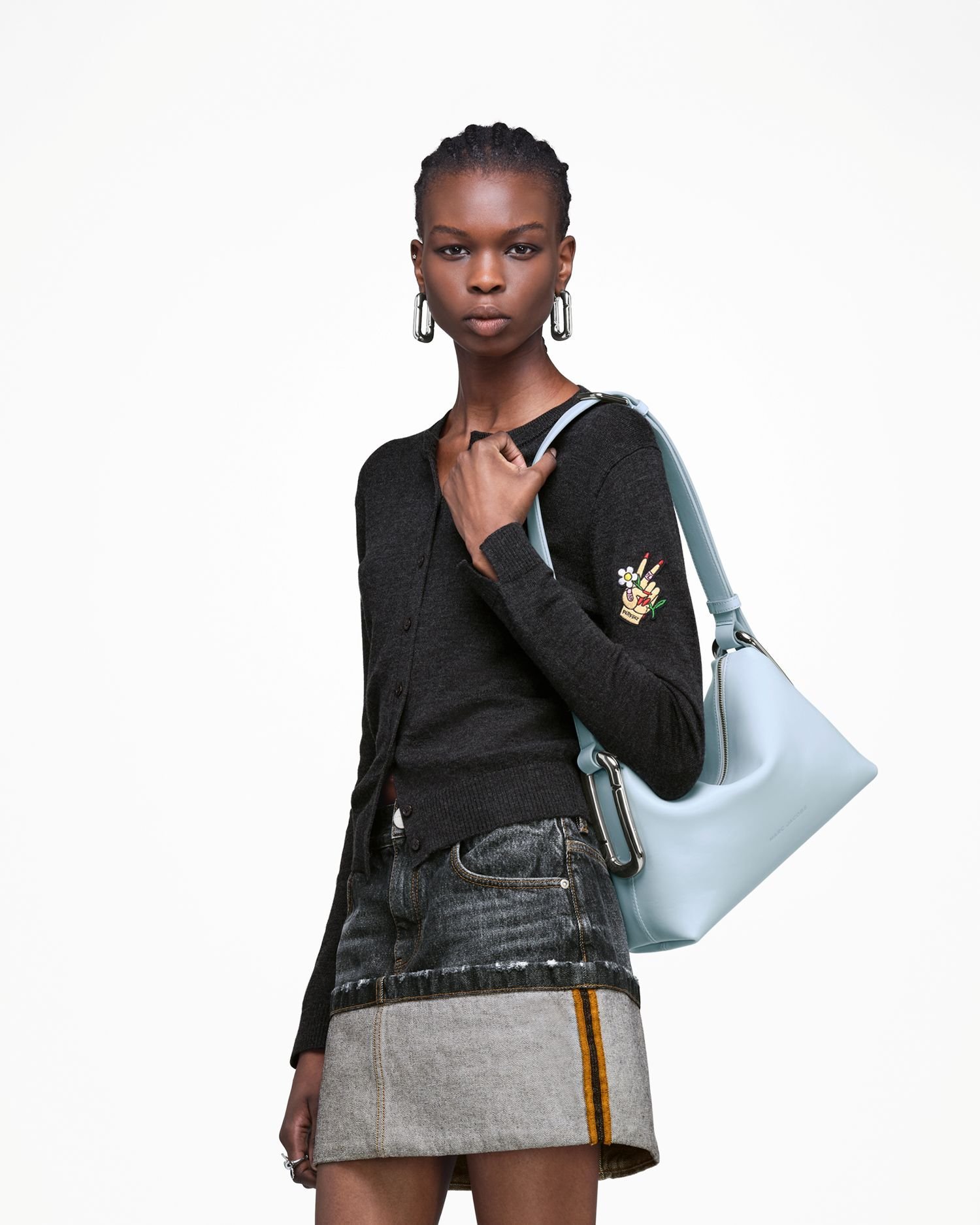 MARC JACOBS 【公式】SCENE MEDIUM SHOULDER BAG/シーン ミディアム ショルダーバッグ マーク ジェイコブス バッグ ショルダーバッグ ブルー【送料無料】