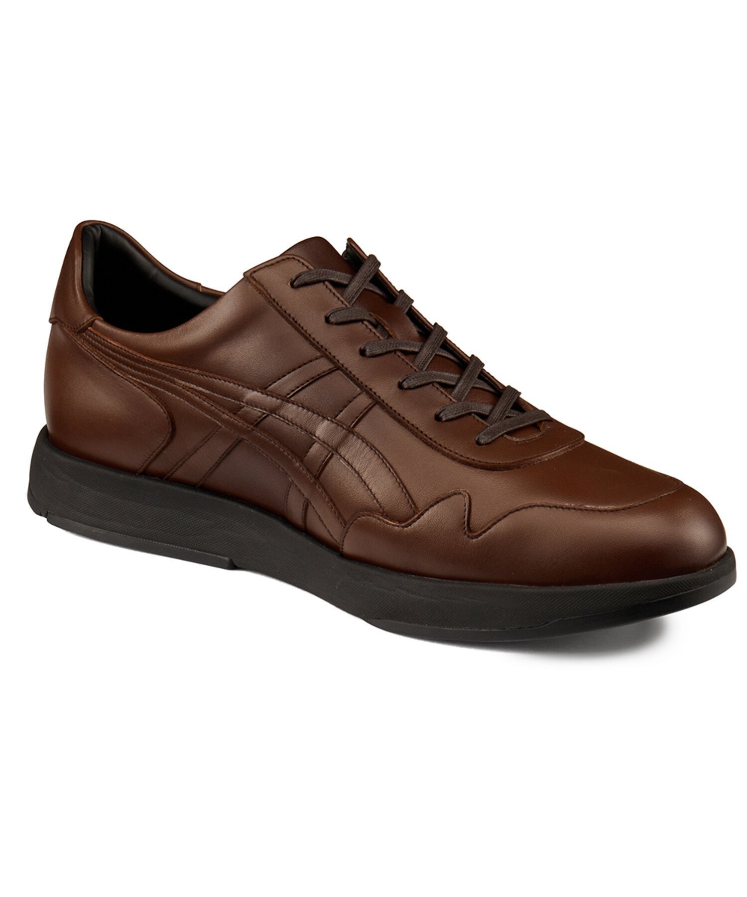 ASICS WALKING RUNWALK RUNWALK TRAD SNEAKER 3E アシックスウォーキング シューズ・靴 スニーカー ブラウン【送料無料】