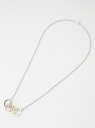 【SALE/90%OFF】F.S.B F.S.B/(U)【g】トリプルサークルネックレス エフエスビー アクセサリー ネックレス シルバー ブラック