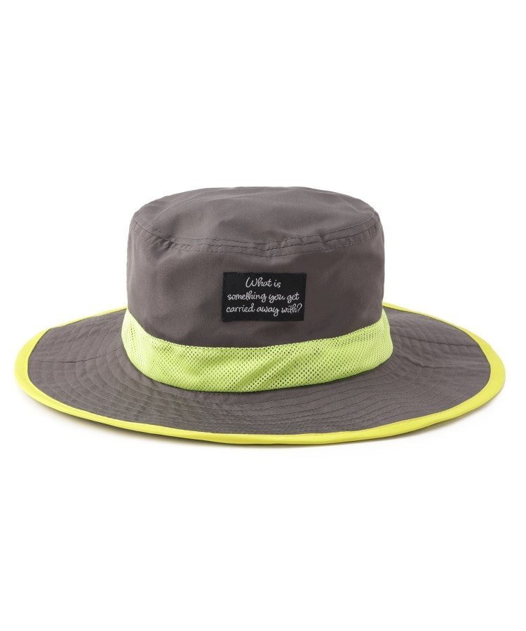 【SALE／20%OFF】SHOO・LA・RUE パイピングアドベンチャーハット シューラルー 帽子 ハット ベージュ ブラック