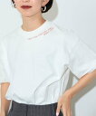 BEAMS HEART WOMEN HEART刺繍 Tシャツ(M~L) ビームス ハート トップス カットソー・Tシャツ ブラック ホワイト【送料無料】