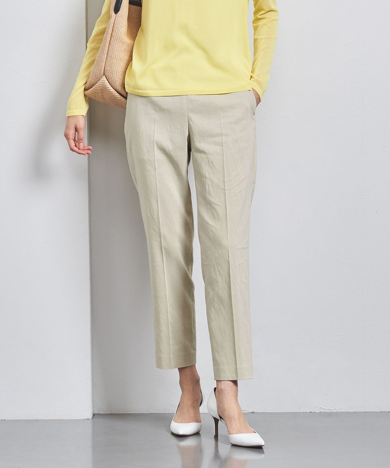 【SALE／80%OFF】UNITED ARROWS テーパードパンツ ユナイテッドアローズ アウトレット パンツ スラックス・ドレスパンツ ベージュ ネイビー カーキグリーン オレンジのサムネイル