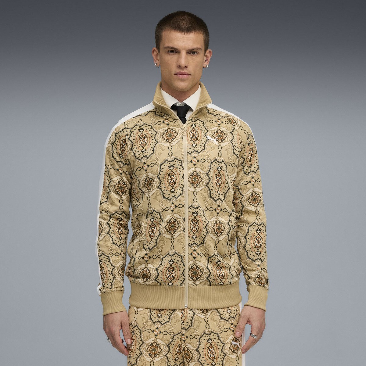 PUMA メンズ T7 ヴィンテージ プレップ トラック ジャケット プーマ ジャケット・アウター その他のジャケット・アウター【送料無料】のサムネイル