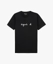 agnes b. HOMME S137 TS ロゴTシャツ アニエスベー トップス カットソー・Tシャツ ブラック 