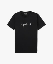 アニエスベー ペアTシャツ agnes b. HOMME S137 TS ロゴTシャツ アニエスベー トップス カットソー・Tシャツ ブラック【送料無料】