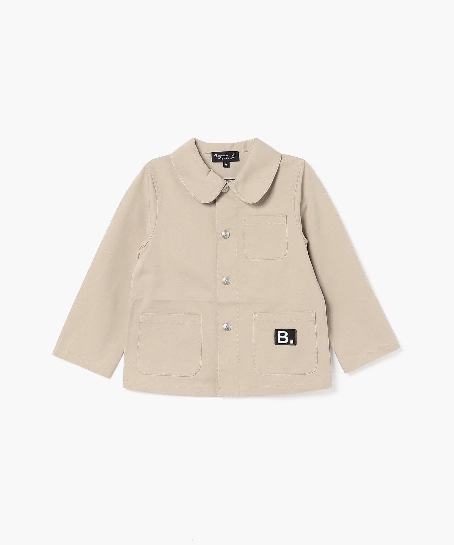 【SALE／60%OFF】agnes b. ENFANT UBR0 E VESTE キッズ ジャケット アニエスベー ジャケット・アウター その他のジャケット・アウター ベージュ【送料無料】