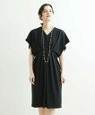 【SALE/50%OFF】GIANNI LO GIUDICE(小さいサイズ) ストレッチポンチワンピースドレス メゾンドゥサンク ワンピース・ドレス ワンピース ブルー ブラック【送料無料】(4)