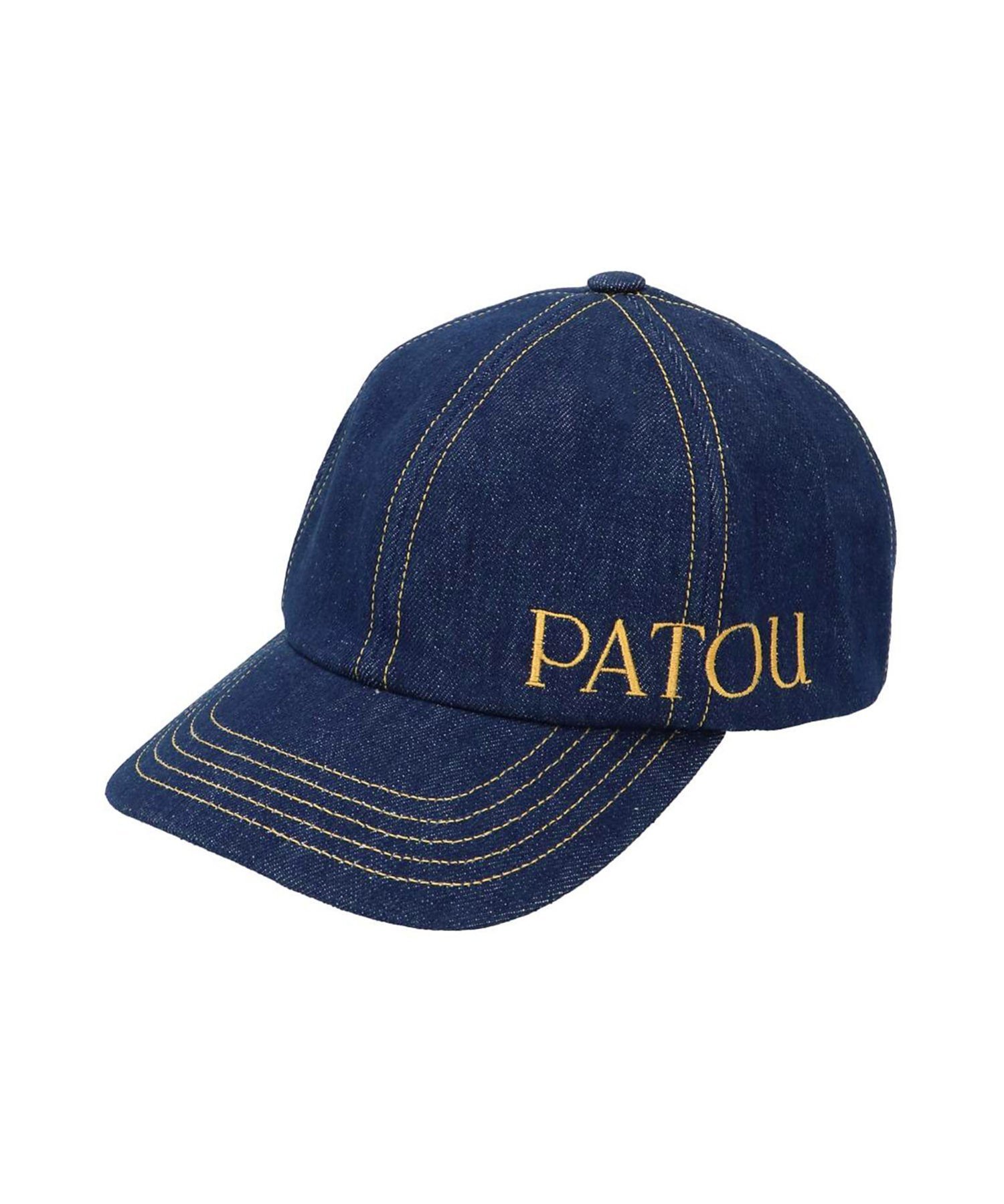 Patou DENIM UNISEX PATOU CAP パトゥ 帽子 キャップ ネイビー