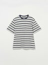 three dots Men's Sanded jersey border James スリードッツ トップス カットソー・Tシャツ