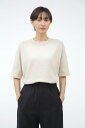 MARGARET HOWELL DRY COTTON SILK マーガレット・ハウエル トップス ニット グリーン ホワイト【送料無料】