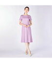 【SALE/51%OFF】KEITH 【Lサイズ】チェルシーオックスワンピース キース ワンピース・ドレス ドレス パープル グレー【送料無料】