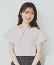 【SALE/30%OFF】index 前後2wayオフショルカラーブラウス【洗濯機可】 インデックス トップス シャツ・ブラウス グレー ホワイト ネイビー