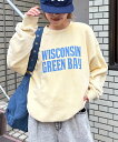 CIAOPANIC TYPY 【UNISEX】NEWアシッドウォッシュ加工ロゴスウェット チャオパニックティピー トップス カットソー・Tシャツ ブルー レッド ブラウン グレー イエロー ブラック ネイビー【送料無料】
