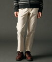 JOSEPH ABBOUD 【JAPANファブリック/ストレッチ】ストレッチライトモールスキンベイカー パンツ ジョセフアブード パンツ その他のパンツ ネイビ...