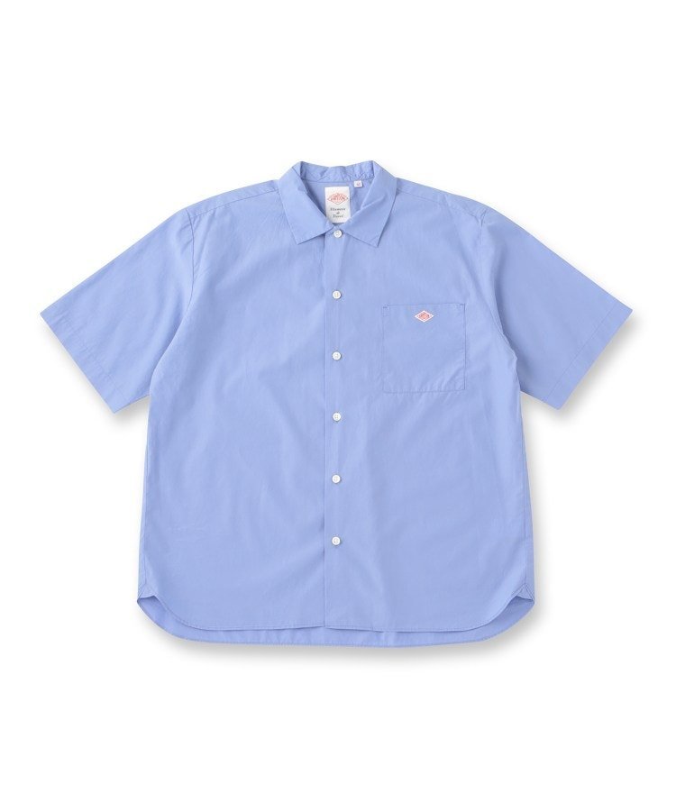 DANTON(ダントン)ワークシャツ ショートスリーブシャツ ドレステリア トップス シャツ・ブラウス ホワイト