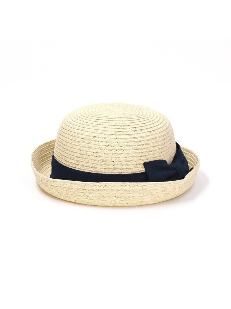 【SALE／90%OFF】COMME CA ISM ＜UVカット機能＞リボンペーパーハット(ベビーサイズ) コムサイズム 帽子 ハット ホワイトのサムネイル