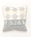 【SALE/20%OFF】aimoha home aimoha home/(W)グレーフリンジクッションカバー アイモハ インテリア・生活雑貨 クッション・クッ...