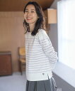 J.PRESS 【洗える】バスクボーダー カットソー ジェイプレス トップス カットソー・Tシャツ パープル ブラウン ネイビー【送料無料】