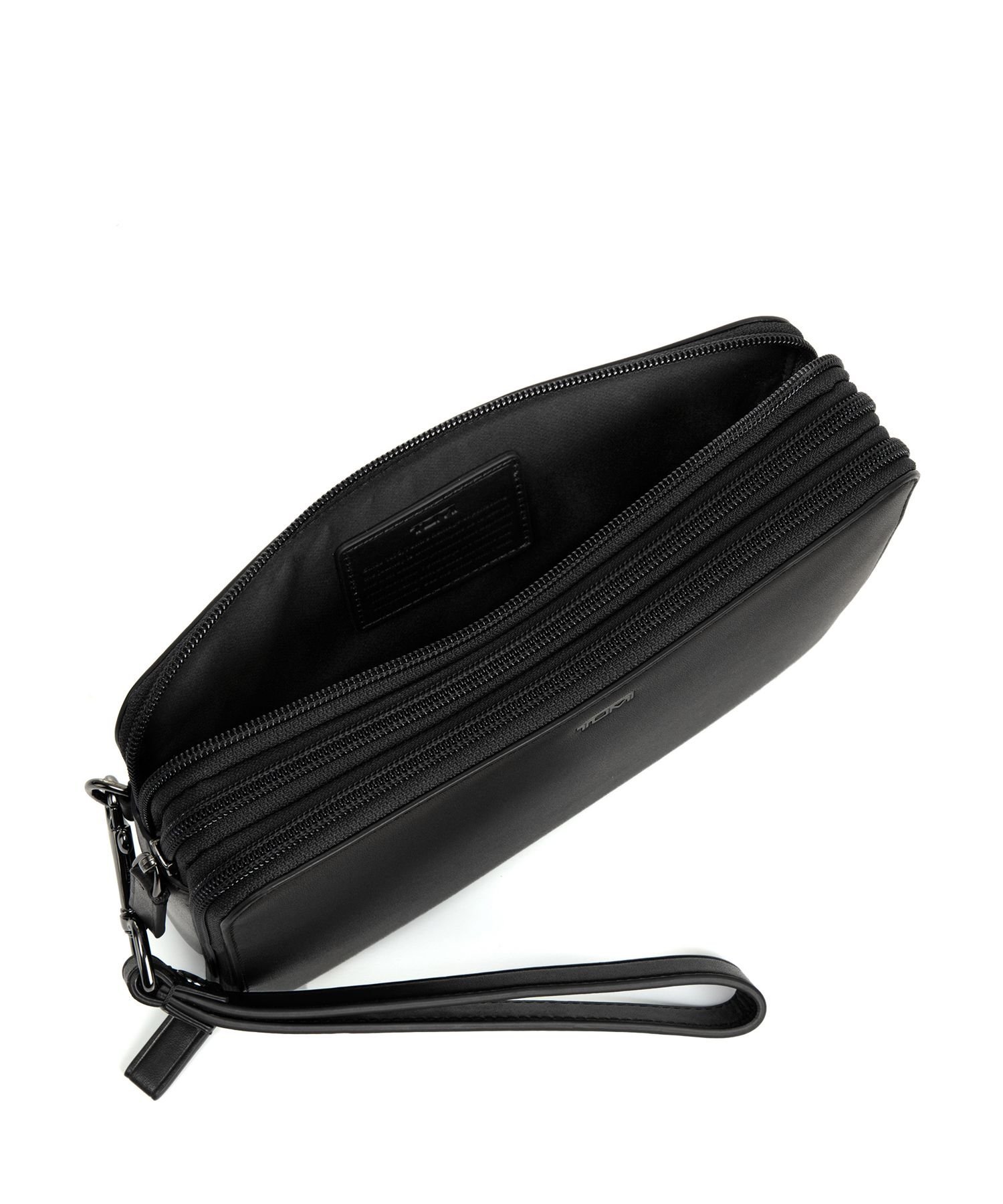 TUMI 【公式店】NASSAU トリプル・ジップ・クラッチ トゥミ バッグ クラッチバッグ ブラック【送料無料】