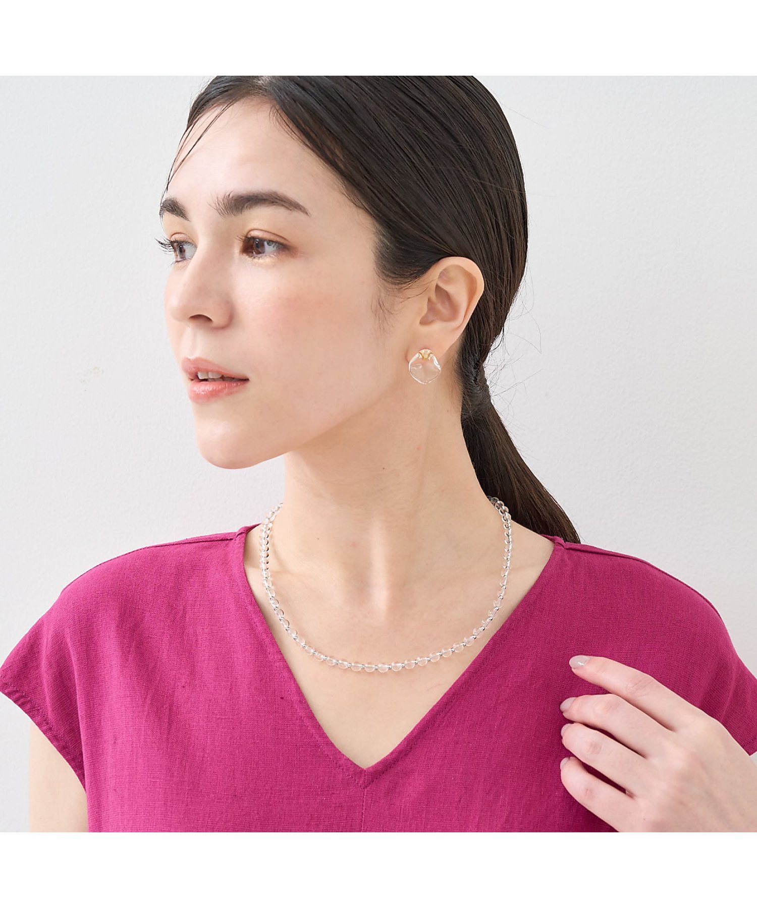 collex 【dignif】クリアドットネックレス コレックス アクセサリー・腕時計 ネックレス【送料無料】