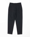 NON NO ソロテックスカルゼ テーパードパンツ マドモアゼルノンノン パンツ その他のパンツ ネイビー ブラック【送料無料】