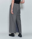 【SALE/30%OFF】6(ROKU) <6(ROKU)>チェック マキシスカート ユナイテッドアローズ アウトレット スカート ロング・マキシスカート【送料...