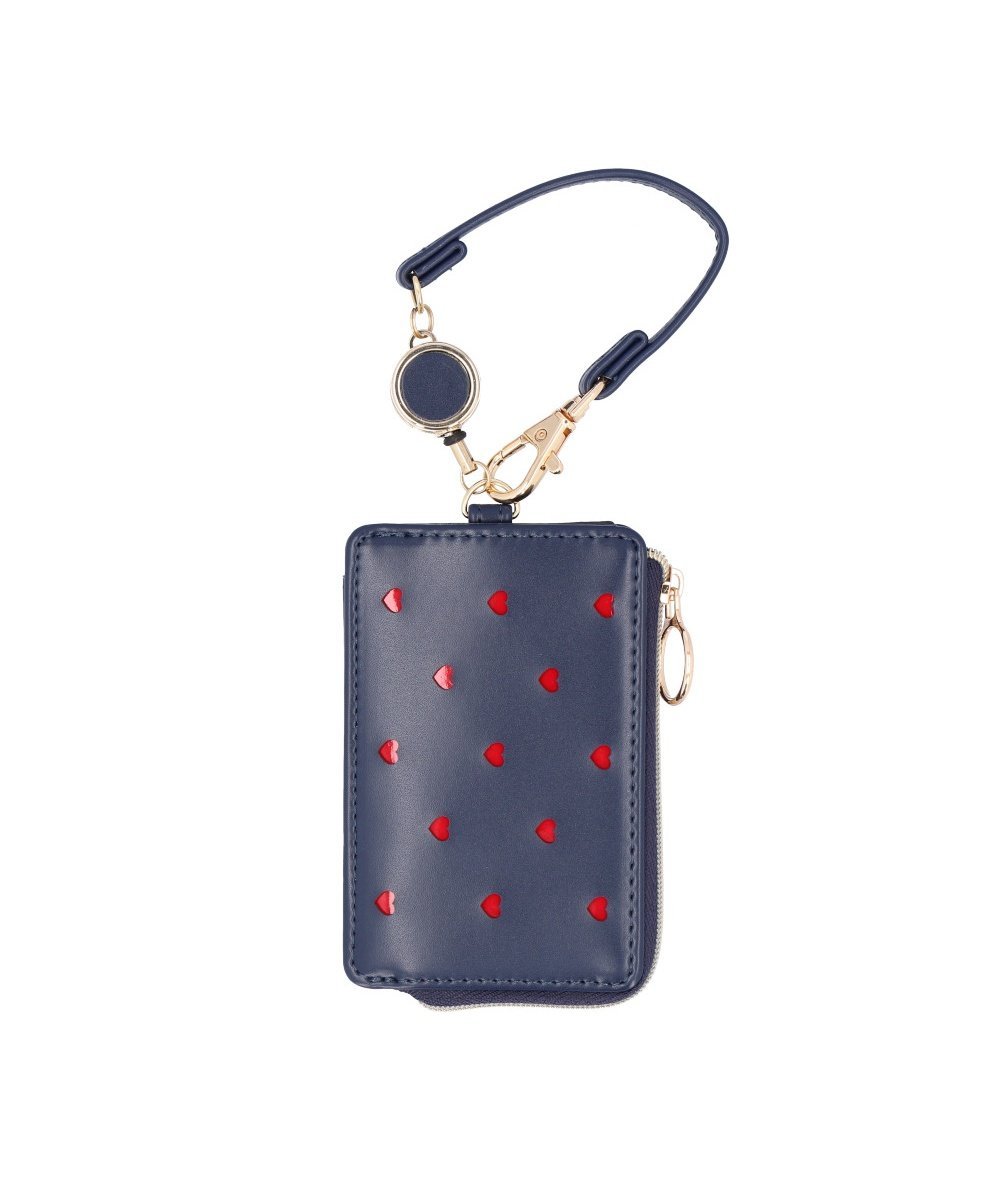 BACKYARD FAMILY パスケース ローラ 財布・ポーチ・ケース パスケース・定期入れ グリーン ブルー イエロー シルバー ホワイト ネイビー