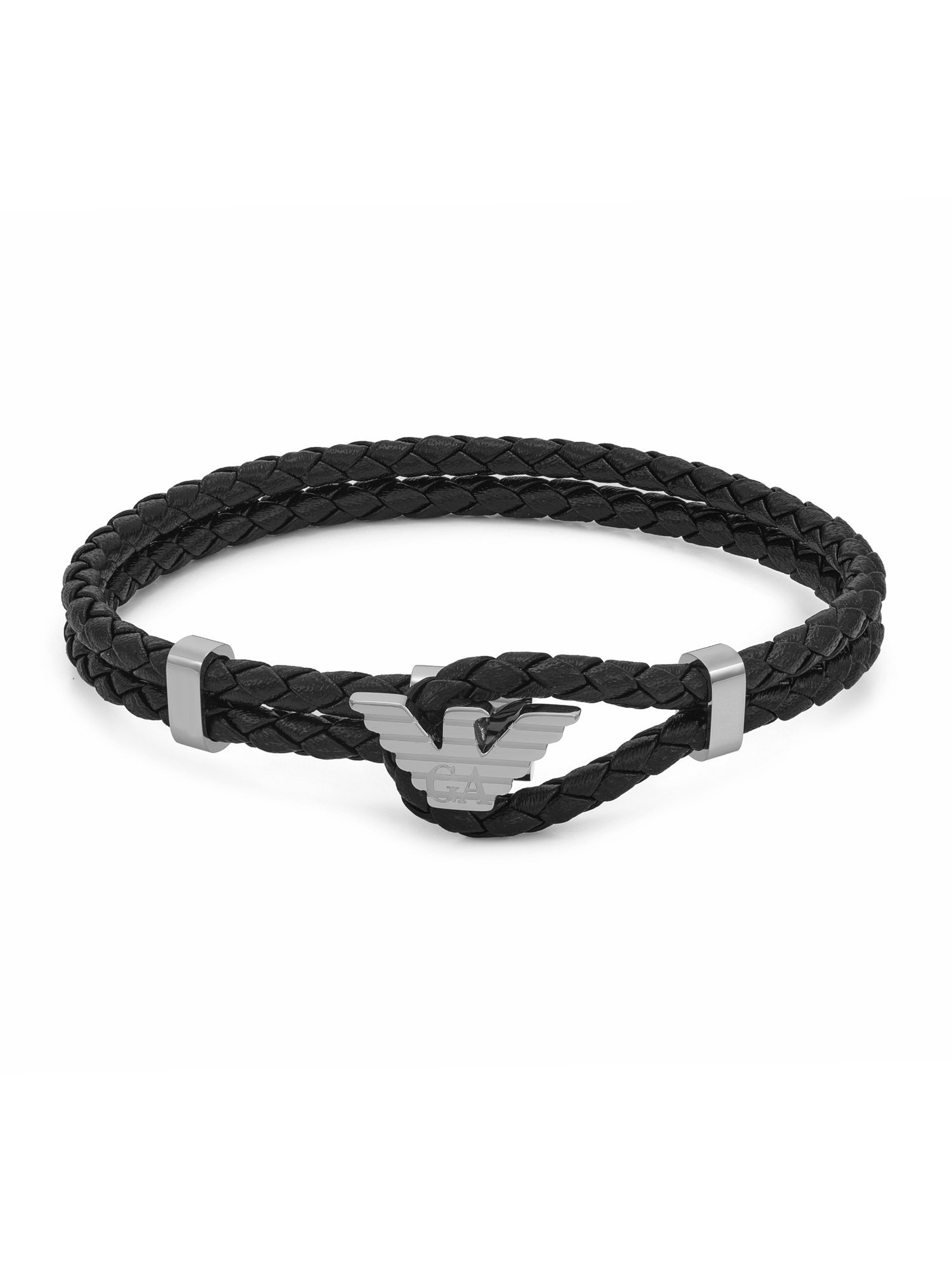 EMPORIO ARMANI エンポリオ・アルマーニ アクセサリー メンズ ブレスレット ガンメタル EGS3322060 ウォッチステーションインターナショナル アクセサリー・腕時計 ブレスレット・バングル ブラック【送料無料】