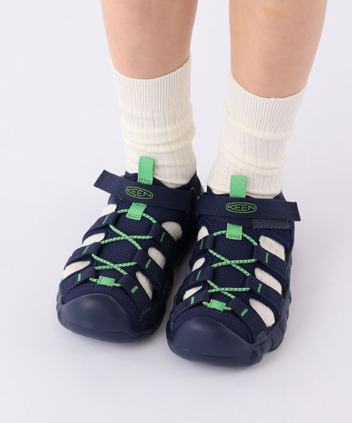 SHIPS KIDS KEEN:16~22cm / HYPERPORT H2 サンダル シップス シューズ・靴 サンダル ネイビー【送料無料】