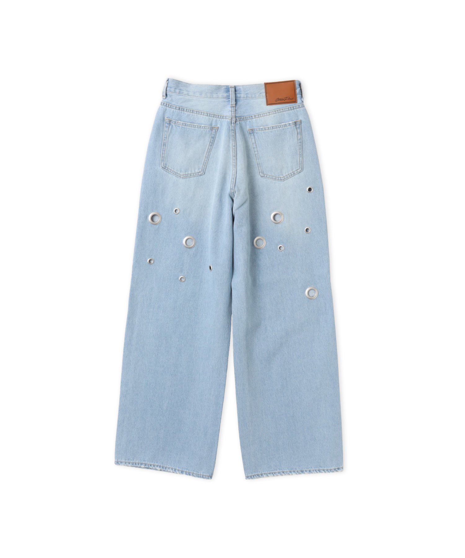 atmos pink atmos pink Eyelet Denim Pants LIGHT BLUE アトモス パンツ その他のパンツ ピンク
