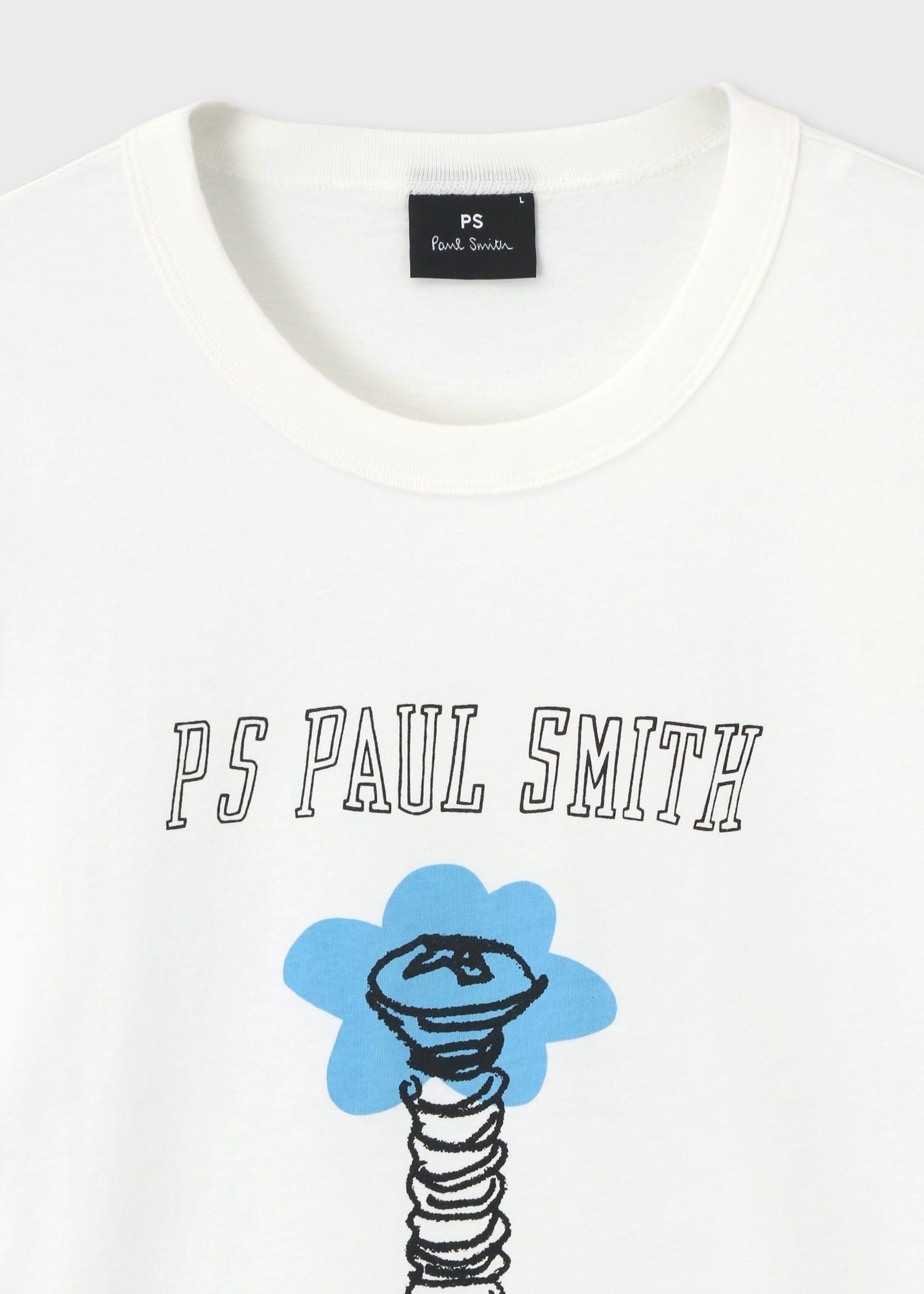 Drawn by Paul "Spin me round" Tシャツ ポール・スミス トップス カットソー・Tシャツ ホワイト