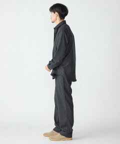 Saxony Wool Shirt 111-14-0792 111140792: Charcoal Saxony Wool Shirt 111-14-0792 111140792: Charcoal